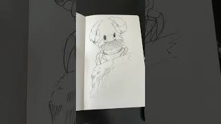 Inktober day 10 Crabby ink drawing #inktober #inktober2022 #art