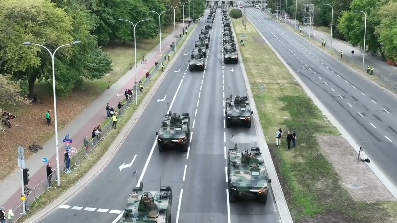 11.08.2024 6.00 rano Warszawa. Próba generalna do defilady z okazji święta Wojska Polskiego.