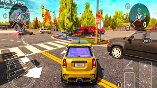 Car Simulator - Car Parking Driving School - Mini Cooper Driving Car City - Game Play screenshot 2