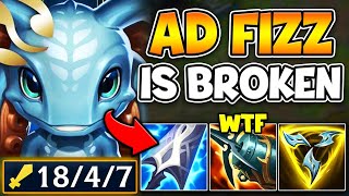 So I think AD Fizz might be secretly broken right now...