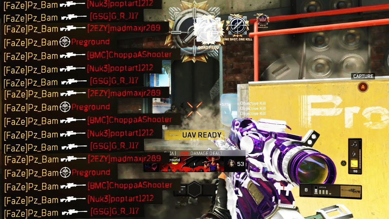 The BEST SNIPING with the NEW BO4 SNIPER