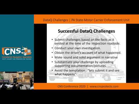 DataQ Process - PA State Police | DOT Compliance | CNS
