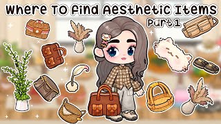 Dove trovare oggetti aesthetic 🧸👜 | Game World | InspiringCrayons screenshot 3