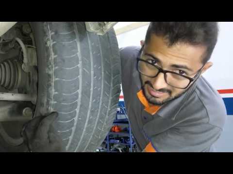 Vídeo: Por que meu pneu traseiro está inclinado?