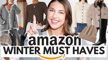 *COZY* Amazon Must Haves for Winter ❄️ Best Winter Fashion Finds!!