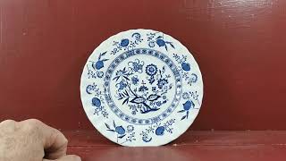 J G Meakin Blue Nordic China Ironstone 6-7/8th-inch Side Plate