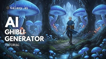 I Turned Real Photos into Ghibli Scenes Using AI | AI Ghibli Generator on Galaxy.ai (Tutorial)