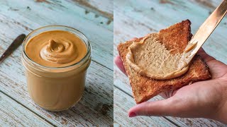 Peanut Butter Recipe - Without Oil - Homemade Peanut Butter - In a mixer