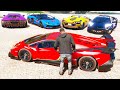 GTA 5: Stealing Lamborghini Cars (GTA V Expensive Cars)