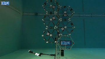 Underwater Demonstration of Large-scale Space Robotics in PULSAR