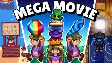 I played 100 hours of Stardew Valley challenges (Mega Movie Compilation)