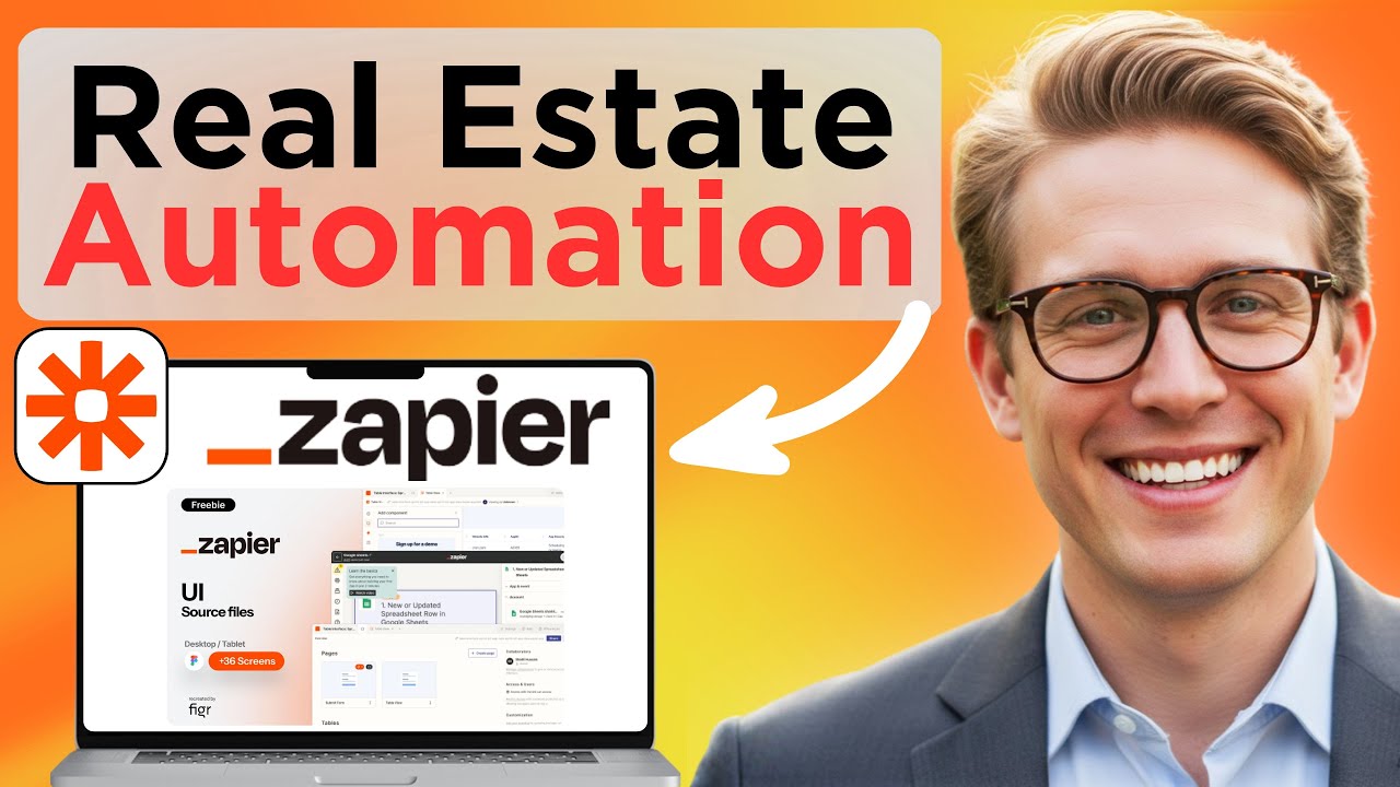 Zapier automation for real estate lead capture
