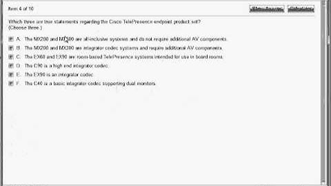 500-007 Implementing Cisco TelePresence Video Solution, Part 1