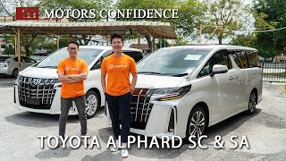 The Toyota Alphard SC & SA Are the Most Luxurious MPV in Malaysia