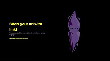 WEB3 HACKFEST || LinkShortner (Using Polkadot and Ink! smart contract)