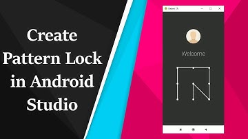 Pattern Lock View in Android Studio
