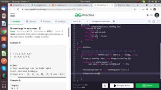 Day 2 Problem | N meetings in One Room | 100 Days of Code Challenge at GeeksforGeeks