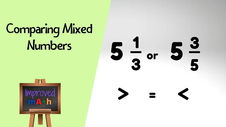 Comparing Mixed Numbers