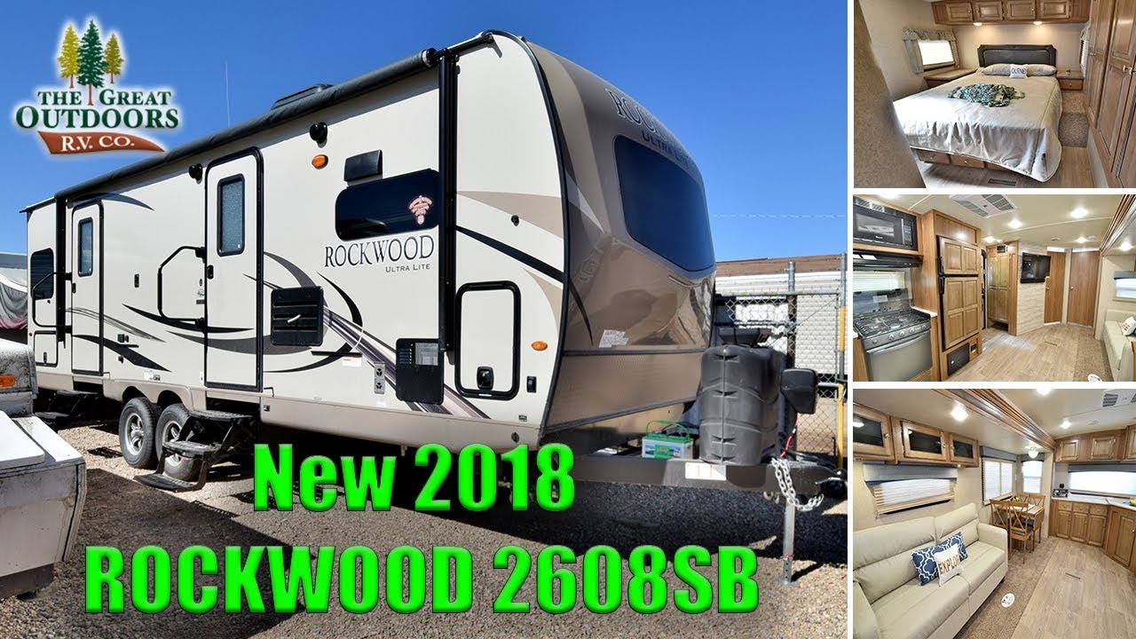 rockwood travel trailer with front kitchen