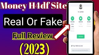 Money h4df is Real or Fake (2023) || Money h4df Withdrawal Full Review (2023)|| Make Money Online