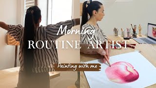 &quot;Draw a Realistic Spring Apple 🍎 | Colored Pencil Tutorial + Morning Routine ARTIST&quot;