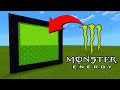 How To Make A Portal To The Monster Energy Dimension in Minecraft!
