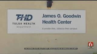 Oklahoma Health Department Confirms Measles Case in Okmulgee County