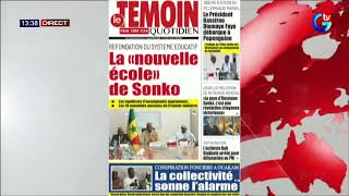 La revue de presse wolof lue et parcourue par Abdoulaye DIEYE