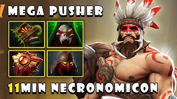 Super Pusher Beastmaster Play in Offlane Destroyed PA | Guides Gameplay - Dota 2 7.27
