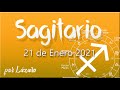 SAGITARIO Horóscopo de hoy 21 de enero 2021