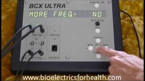 Operating instructions for BCX Ultra- Part 2