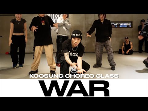 KOOSUNG CHOREO CLASS | Pop Smoke - War ft. Lil Tjay | @justjerkacademy