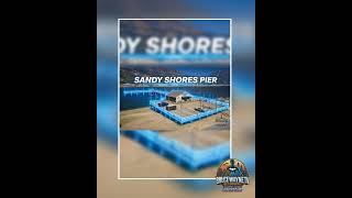 Sandy Shores Pier MLO FiveM - Quai Bois - Boutique Appats - Marche - Cafe Vue Lac