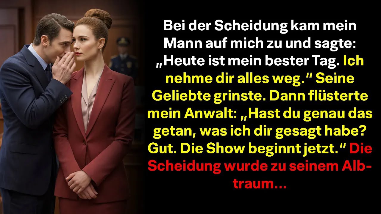 Bei der Scheidung wollte er mir alles nehmen – dann begann vor Gericht sein Albtraum