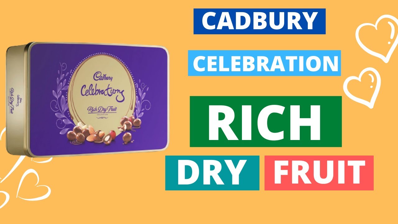 Cadbury Celebrations Rich Dry Fruit Collection | Almond | Chaswe | raisins | delicious | gifts