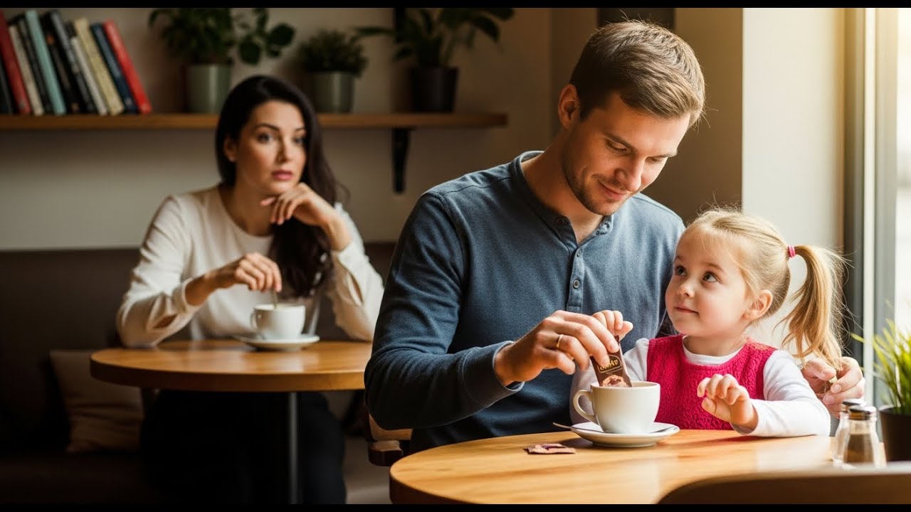Single Dad Took His Little Girl to a Café—He Didn’t Know the Woman Waiting There Was His Past