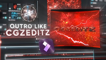 How to Make @cgz_editz Outro in Filmora? | Filmora Tutorial