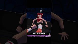 Slender Man #vrchat #vrartist #art #inkyween #painting #timelapse #horror #slenderman