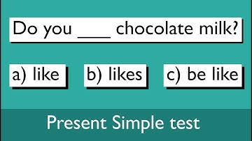 Present Simple test | Grammar quiz