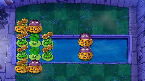 [Redo] Plants Vs Zombies (Fog Endless) - Minimalist Cobless (No Pausing)