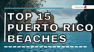 BEST Beaches in Puerto Rico| Most Beautiful Beaches (Drone Footage)