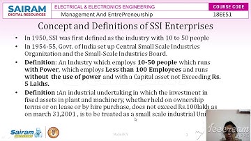 Lecture video 1 18EE51 Module 4 concept and role ,characteristics of SSI  Malini k v