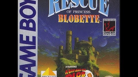 The Rescue of Princess Blobette Starring a Boy and His Blob - Full Playthrough