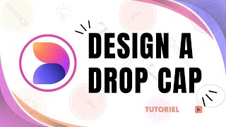How to design a drop cap in Microsoft Designer