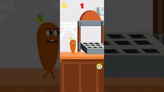 Carrot Run gameplay video|| Android Gaming#androidgame #shorts screenshot 4
