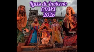 LUCES NAVIDEÑAS EN LA  CDMX 2025