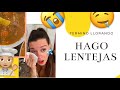 👩🏼‍🍳HAGO LENTEJAS🤤ELLA COCINERA|TERMINO LLORANDO 😢 RECETA FAMILIAR