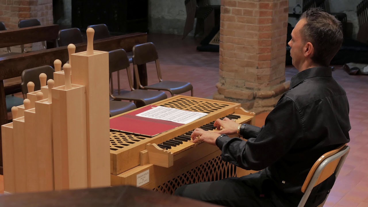 Organo positivo per continuo Truhenorgel continuo organ Pinchi