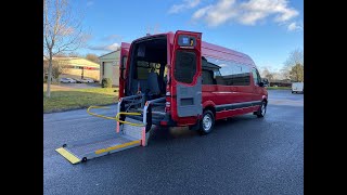 Mercedes Sprinter YE59JVK Wheelchair Accessible Vehicle