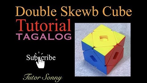 Double Skewb Cube | Tutorial | TAGALOG | @TutorSonny